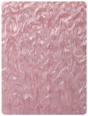 1/8&quot; acrílico rosado grueso de la perla cubre 1850x1040m m resistente a los choques