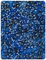 Tablero cortado con láser de láminas acrílicas perladas de plexiglás fundido de color azul de 4x8 pies