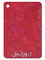 El estilo de acrílico de la perla de la hoja del diseño rojo de la textura modeló la hoja 1220x2440m m del plexiglás